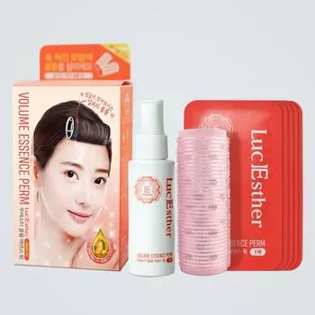 Lucchester Volume Essence Self Bangs Volume Perm, 1 набор, Volume Essence Perm 1 набор, 100 мл