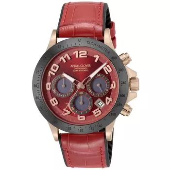 Luce Solar Watch Красный [Angel Clover] LUS44PRE-RE Мужские красный