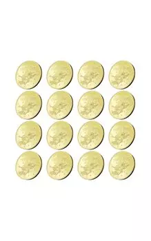 LuceLuce Игрушка Медаль Золотая Монета Зубная Фея Молочные Зубы Золотые Деньги Дети Отрастание 16 Назад [Дизайны Наборов]