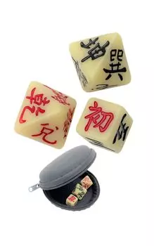 LuceLuce Простые игральные кости для предсказания судьбы Арифметика Простые игральные кости Шуи Товары для предсказания судьбы Багуа И Цзин Октаэдр Восьмигранный футляр для игральных костей белый