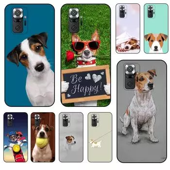 Лучшая цена Джек Рассел Xiaomi Redmi Note 10 10s Pro 4G 5G Защитный чехол для телефона Сумки Защитный чехол для телефона Чехол для Redmi RedmiNote10 4G