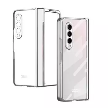 Лучшая защита всего тела, прозрачный чехол для Samsung Galaxy Z Fold 4 Fold4 Fold5 Fold3 Fold 5 3 2 5g Fold2, пленочный чехол из закаленного стекла for Samsung Z Fold 4 розового золота