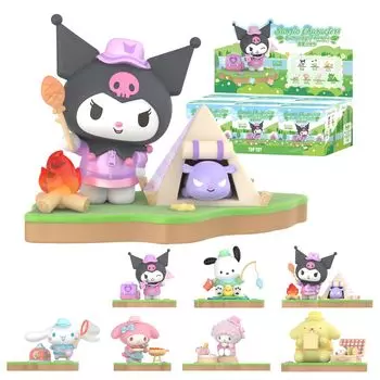 ЛУЧШАЯ ИГРУШКА Персонажи Sanrio Серия Сладкие Конфеты Коробка 6 Гашапон Фигурка-сюрприз Мягкий винил ПВХ Премиальная игрушка Подарок на день рождения Рождественский подарок [В ассортименте