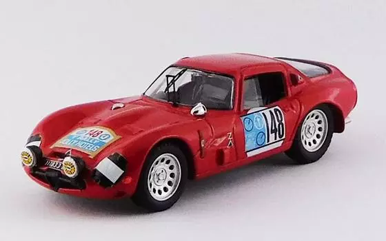 ЛУЧШАЯ МОДЕЛЬ Alfa Romeo TZ2 Pergusa Jolly Hotel Rally De Готовый продукт 1/43 1965#148 Adamic/Lini