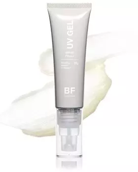 Лучшее будущее BF Мягкий УФ-гель 30 г Солнцезащитный крем SPF27 для чувствительной кожи с антителами страуса для лица и всего тела Безвоздушный контейнер для тюбика Сделано в Японии PA+++