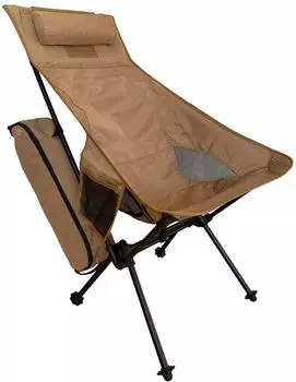 Лучшее кресло для отдыха на открытом воздухе из всех Сверхлегкое кресло с широкой высокой спинкой и глубиной Свободная конструкция с двойной рамой для устойчивости x [Время PONCOTAN] 2.0