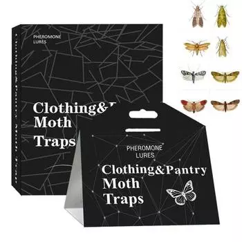 Лучшее решение: Защитить свой шкаф от моли легко с нашей профессиональной ловушкой для одежды от моли с феромонами.. Эти ловушки поймают и убьют Уэббинга. 1pc