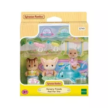 Лучшие друзья: водные игры с дельфинами (5749), Популярная в Корее семья Sylvanian