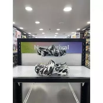 Лучшие в мире crocs classic Marvel Clog для малышей 206838 066 black/white/130