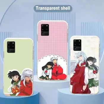 Лучший аниме Inuyasha чехол для телефона для Samsung Galaxy S10 S21 S22 Plus Ultra A91 A51 A21S A12 прозрачный чехол для телефона Galaxy S30