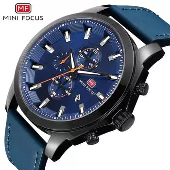 Лучший бренд класса люкс с коробкой, мужские часы, мужские часы, модный календарь, водонепроницаемые, MF0082G, мужские кварцевые часы