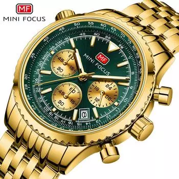 Лучший бренд класса люкс с коробкой, мужские часы, модные мужские часы, многофункциональные мужские часы, стальные мужские кварцевые часы