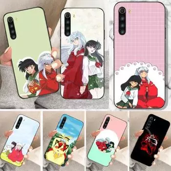 Лучший чехол для телефона Anime Inuyasha для Xiaomi Redmi Note 11 10 9T 8 7 Pro Redmi 10 9 9A 9C 8 7 6 Мягкий черный чехол для телефона Redmi Note11-11S 4G