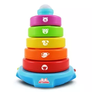 Лучший обучающий стек, обучающая деятельность, образовательная для детей старше 6 месяцев, идеальная игрушка в подарок для детей и - Игрушка. -