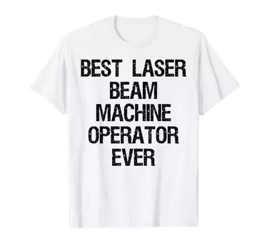 Лучший оператор лазерного станка. Футболка белый