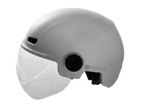 Лучший повседневный шлем SG, велосипедный шлем с серебряным щитком, регулируемый, унисекс, полнолицевой, SG Mark Cleared, тест на амортизацию, легкий, 57 см ~ 62 см серебряный