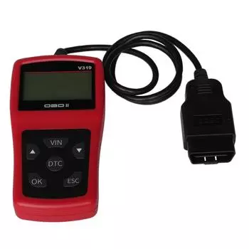 Лучший сканер V319 OBD2 V319 OBD 2 OBDII Автомобильные диагностические инструменты Новые считыватели кодов двигателя Диагностический сканер PK CR3001 ELM327 V319
