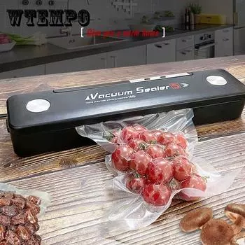 Лучший вакуумный упаковщик пищевых продуктов 220 В/110 В Автоматическая коммерческая бытовая упаковочная машина для вакуумного упаковщика пищевых продуктов