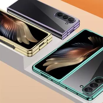 Лучший защитный чехол для Samsung Galaxy Z Fold 5 4 Fold4 Fold5 Fold 3 2 5G Fold2 Fold3, чехол для мобильного телефона for Samsung Z Fold 5 чёрный