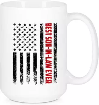 Лучший зять на свете Керамическая кофейная кружка Нам Большая емкость 15 унций Чашка для воды 401-500ml