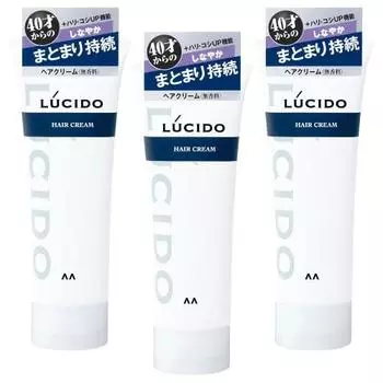 LUCIDO Hair Cream Men s Styling Agent Set 160g x 3 bottles