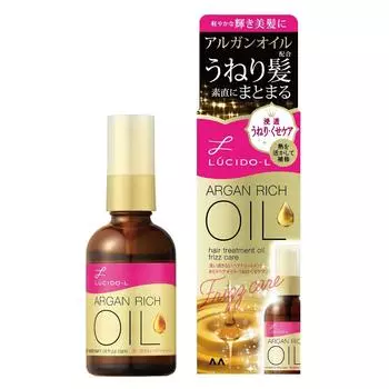 LUCIDO-L Argan Rich Oil Frizz Care масло для вьющихся волос, 60 мл