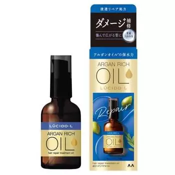 LUCIDO-L Oil Treatment #EX Hair Repair Oil Argan Oil Несмываемое средство для волос, один предмет, 60 мл (х 1)