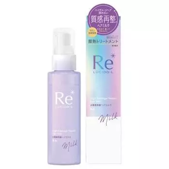 LUCIDO-L #Texture Восстанавливающее молочко для волос Несмываемое кислотно-термическое лечение для жестких волос