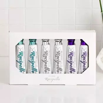 Подарочный набор из 6 видов мини-зубной пасты Lucipello (25г*6 шт.)