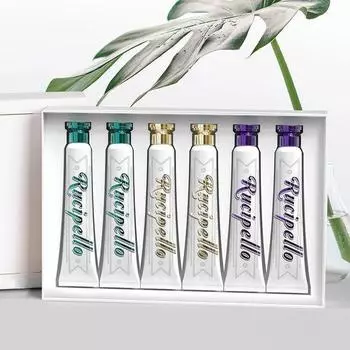 Lucipello toothpaste 6-piece set (2 Mystic Forest 100g + 2 White Pearl Ocean 100g + 2 Tropical Ocean 100g)