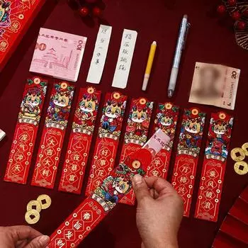 Luck Money Bag Red Envelopes Dragon Patterns Lucky Money Bag Draw Lots Money Bag Spring Festival 02