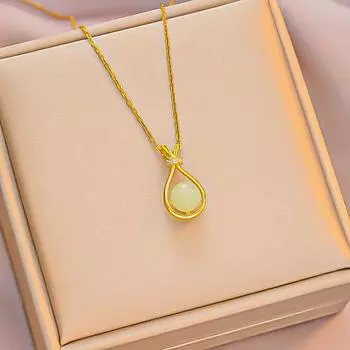 Lucky Bag Ожерелье из бисера Женская цепочка на ключицы