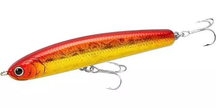 LUCKY CRAFT Wonder 80 Standard Color Stain Red - (0933 Gold)