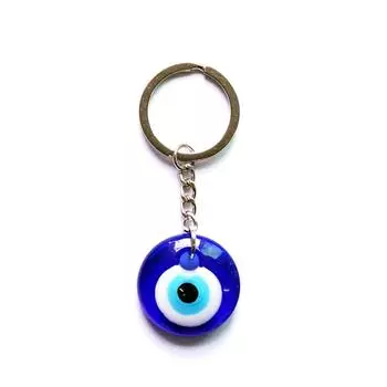 Lucky турецкий греческий голубой глаз брелок-подвеска с подвеской своими руками подарочные брелки one size