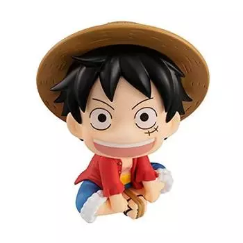 Lucup ONE PIECE Monkey Luffy 110 мм ПВХ окрашенная подвижная фигурка D. [Перепродажа] Прибл.