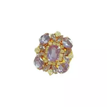 Luda Gem Cubic Smart Talk, Violet Square, 1 piece