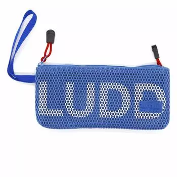Luddite Flat Pencil Case Durable Mesh Blue LDM-FPN-02 синий