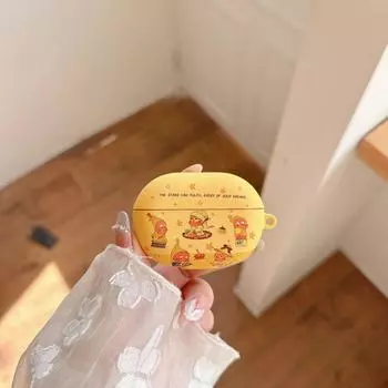 Люди для Huawei Freeclip Защитный чехол Беспроводные Bluetooth Наушники Freebuds6 Чехол Pro4 Новое поступление Freebuds4i/5i/6i Мультяшный SE2/SE3 Чехол для наушников Huawei FreeBuds 5 [Star Man] Headset