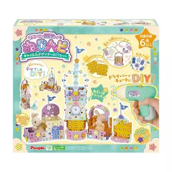 Люди Мечтательная игрушка DIY Neji Happy Castle Designer DIY Set JE-052