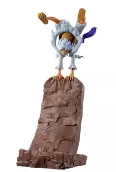 Luffy figure Figlife vol.2 Gear 5 Nika smartphone stand official approx. 25cm (total height including pedestal)