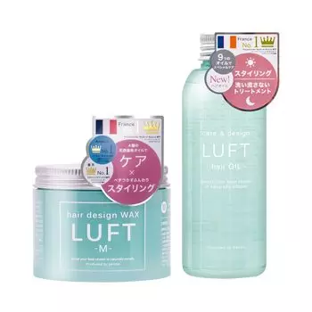 LUFT Масло для волос Воски для волос Подарочный набор Мягкий тип 120 мл 70 г Цитрусовый морской цветочный аромат & &