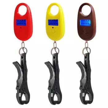 Luggage Scales 40kg Load Capacity Electronic Scale 3 Weighing Modes for Outdoor Yellow