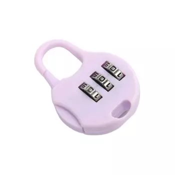 Luggage Travel Lock Padlock Backpack Padlock Digit Locks Password Combination Lock Zipper Bag
