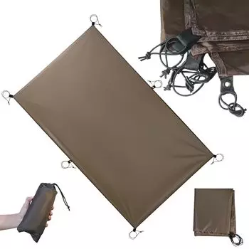 LUHANA Ground Tent Water Pressure Resistance Leisure поставляется с резиновой петлей-люверсом [японский бренд] Простыня, Простыня, 5000 мм, Простыня, водонепроницаемая, толстая,