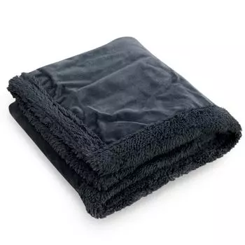 LUJPOIR Blanket for Dogs and Cats, Mat, Towel, Soft, Washable, Autumn/Winter, Cold Protection, Warm, Fluffy -Dgray-S