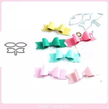 Лук Металл Углеродистая сталь Штамп DIY Резка Штамп One Size серебряный