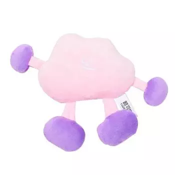Lukesi Pet Dog Toy Stuffed Bite-Resistant Molar Occurrence Toy Self-Hi Toy Pet Supplies Pink Clouds]