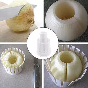 Лукорезка Blossom Maker All-in-One Flower Making Kit Шеф-повар Инструмент для резки лука для томатов и многого другого белый