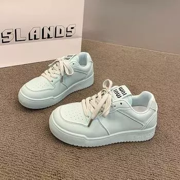 Lulu eggs, нишевая оригинальная шикарная обувь для досок, женская, летняя, 2024, маленькие белые туфли, универсальные повседневные туфли для хлеба 35 розы красного