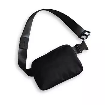 Lulu с поясной сумкой для спорта на открытом воздухе, фитнес-сумка для бега, модная сумка-мессенджер коричневый